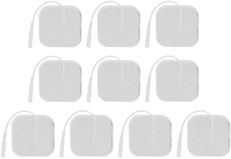 Selbstklebende Elektroden für Massagegeräte 2,5 mm Stecker 10er Pack 2.5 mm