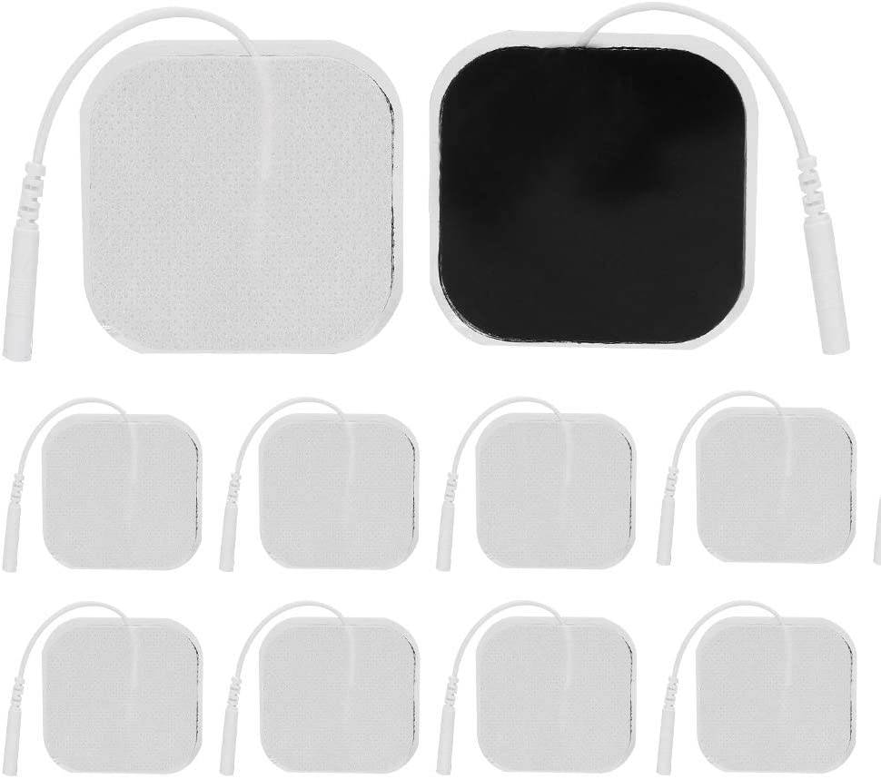 Selbstklebende Elektroden für Massagegeräte 2,5 mm Stecker 10er Pack 2.5 mm