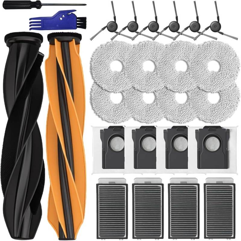 Roboterstaubsauger-Ersatzteil-Set kompatibel mit Dreame X50 Ultra/L50 Ultra/L40s Pro Ultra/Mova V50 Ultra