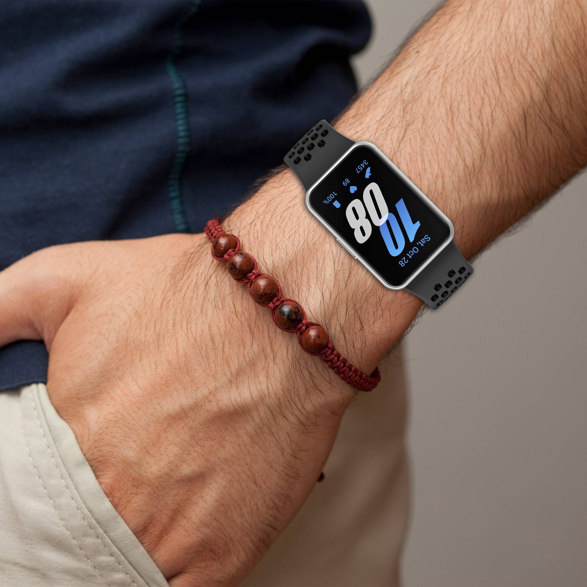 Uhrenarmband für Samsung Galaxy fit3 SM-R390 Black