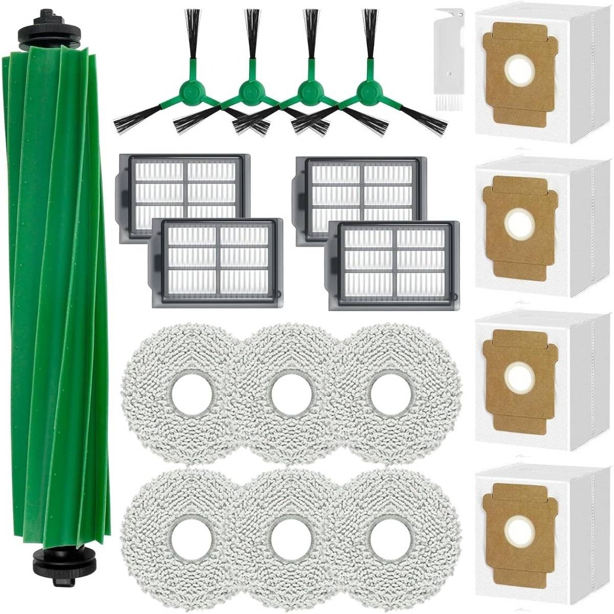 iRobot Roomba Plus 505/405 Combo Ersatzteil-Set, kompatibel mit Roomba