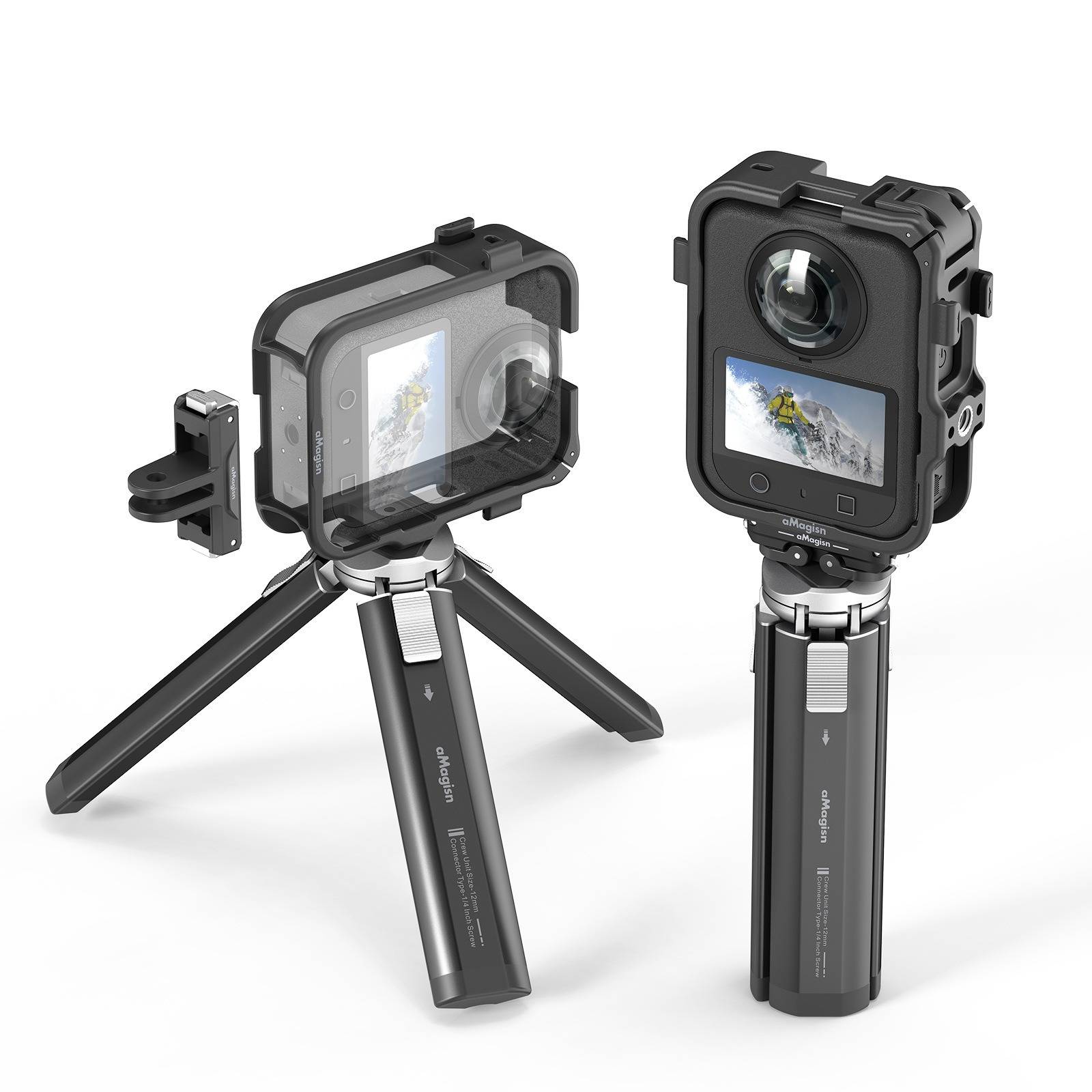 DJI Osmo 360 Erweiterungs-Schutzrahmen – PC-Kunststoffrahmen (2er-Pack), kompatibel mit DJI Osmo 360