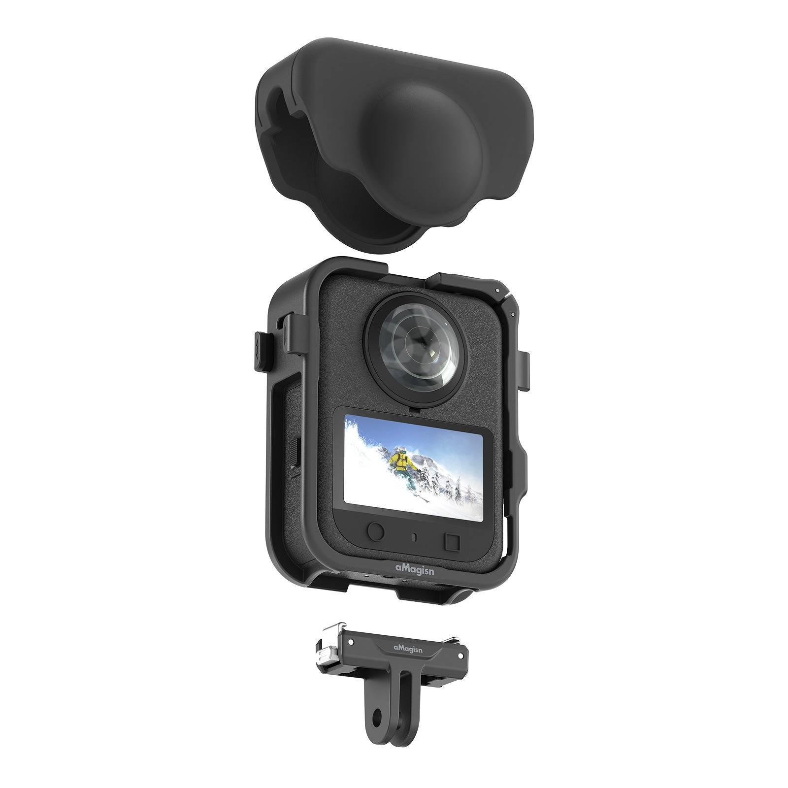 DJI Osmo 360 Erweiterungs-Schutzrahmen – PC-Kunststoffrahmen (2er-Pack), kompatibel mit DJI Osmo 360
