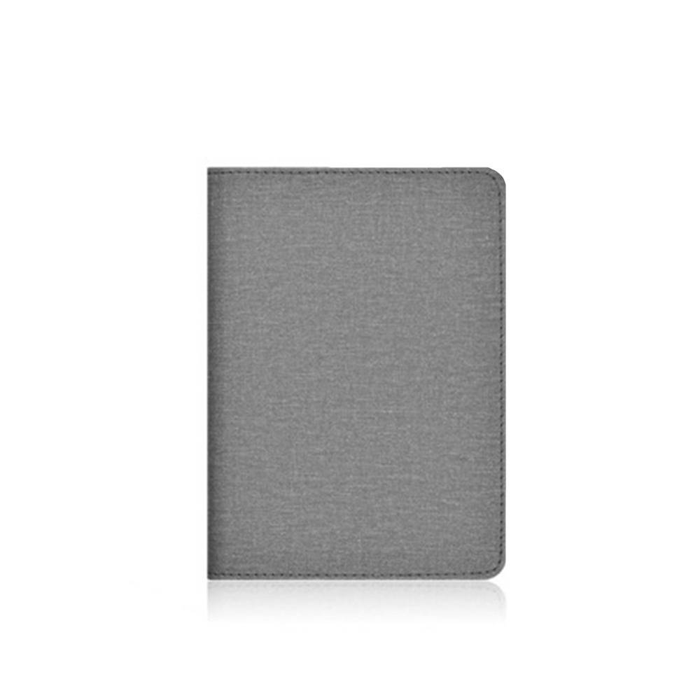 Graue Stoffhülle mit Ständer kompatibel mit Kindle 2024 (6 Zoll) & Paperwhite 12. Gen