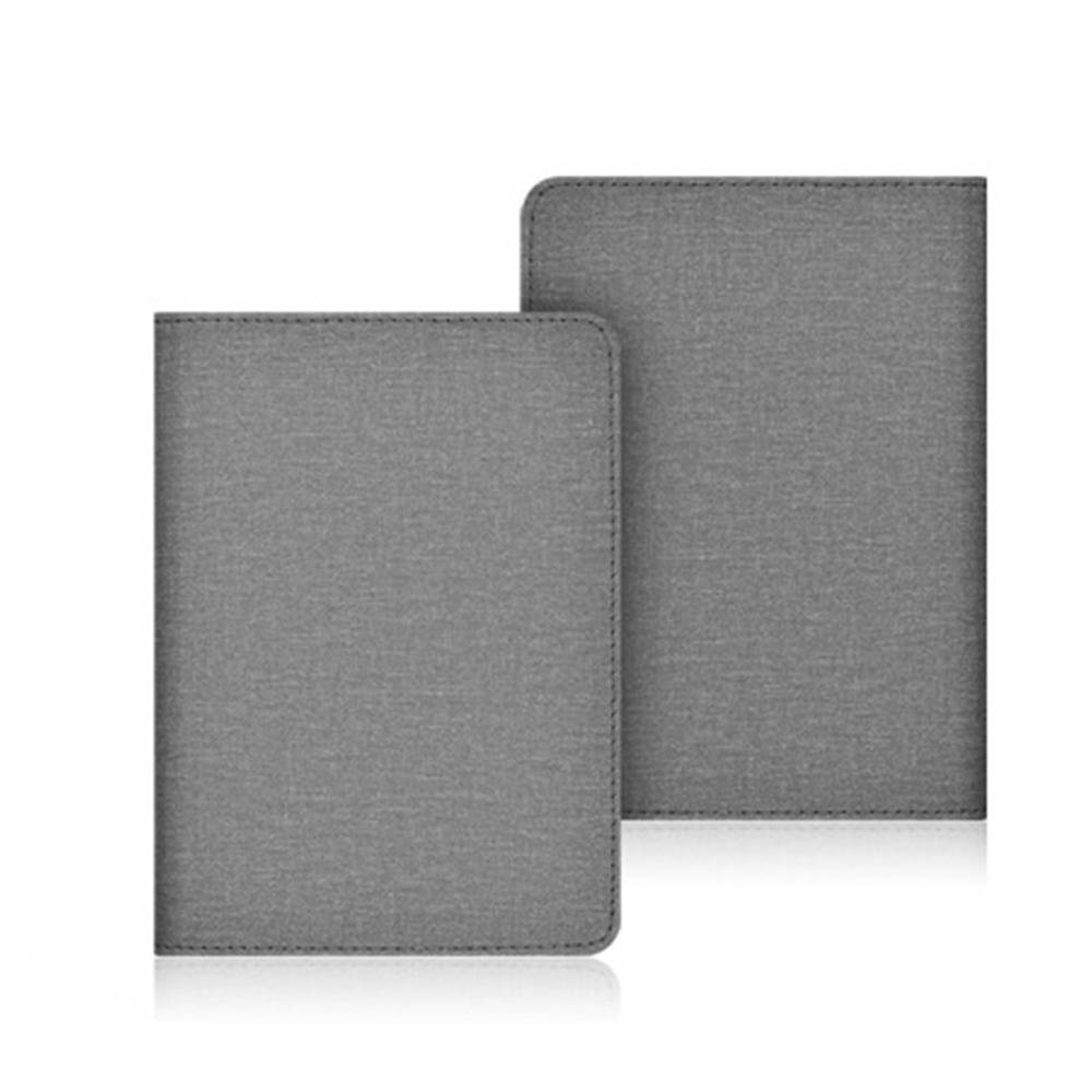 Graue Stoffhülle mit Ständer kompatibel mit Kindle 2024 (6 Zoll) & Paperwhite 12. Gen