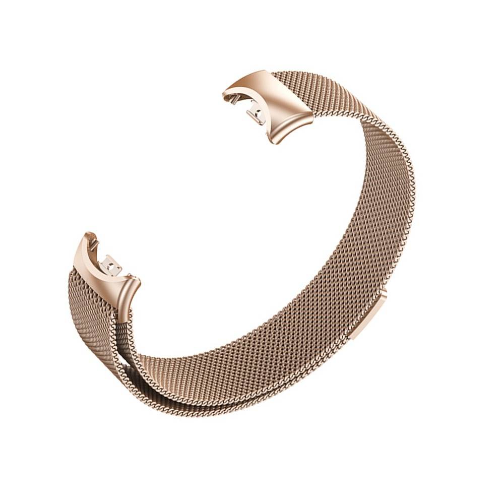Magnetisches Metallarmband kompatibel mit Xiaomi Band 8/9/10 - Offizieller Stil PinkGold