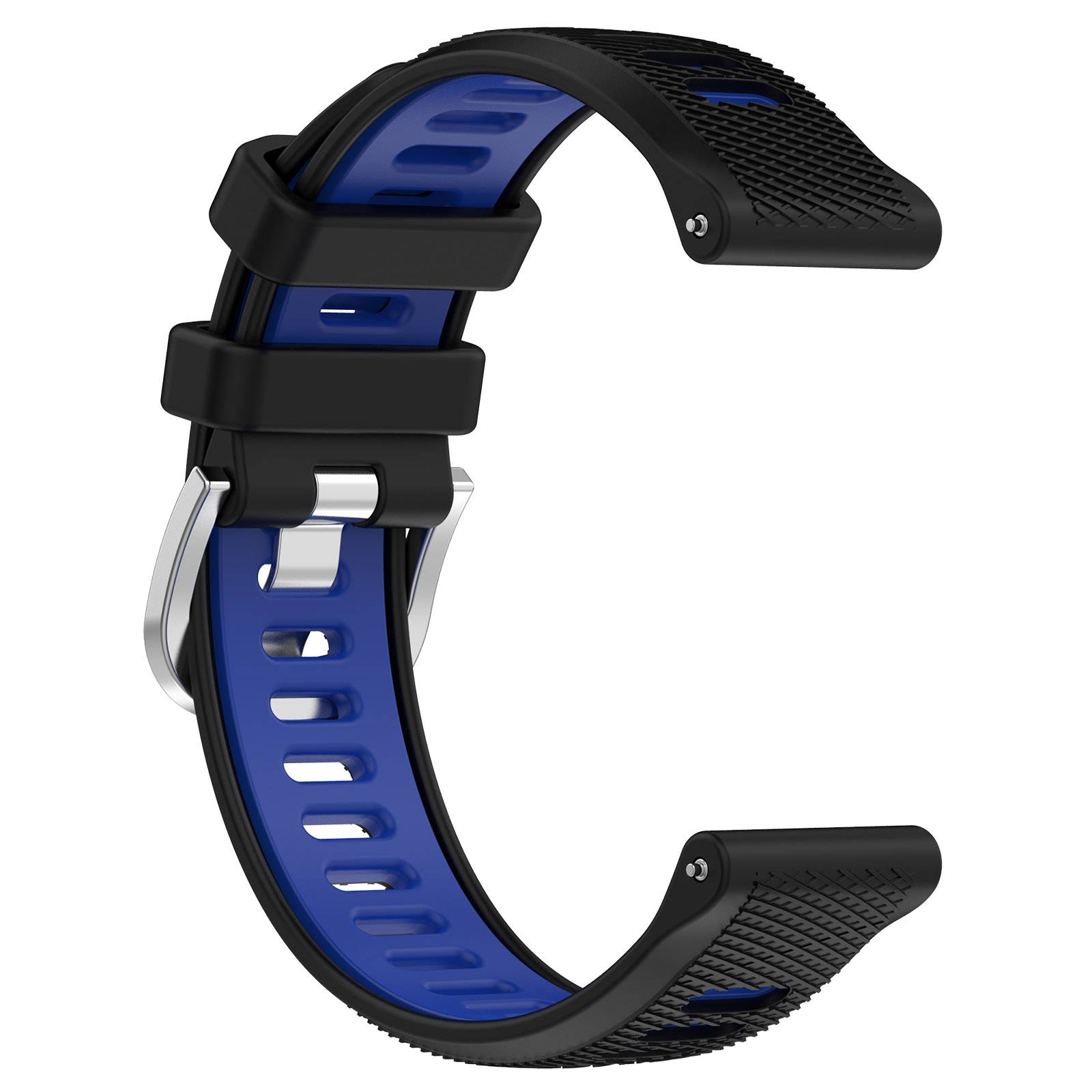 Uhrenarmband Silikon Garmin Forerunner 265 / 265 Music Black