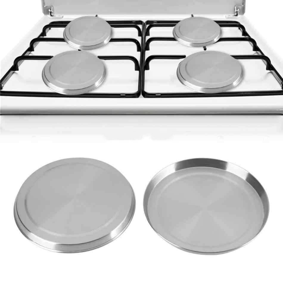 Herddeckel Edelstahl 4er Pack