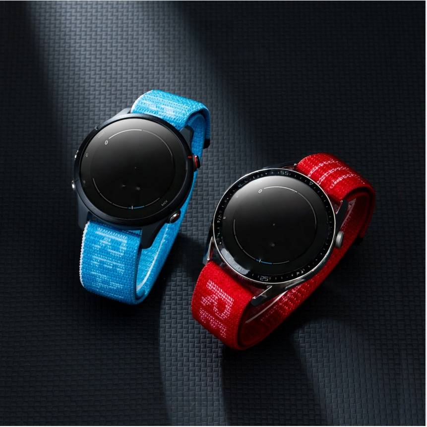 Originales Sport-Nylon-Loop-Armband kompatibel mit Garmin Forerunner 255/265/165 – Bequem & Sicher Blue