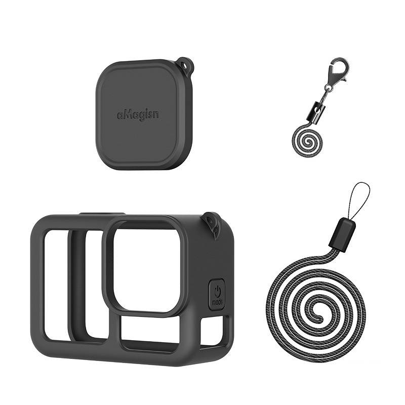 Silikon Schutzhülle für GoPro Hero 13 - Schwarze Schutzhülle für Action-Kamera