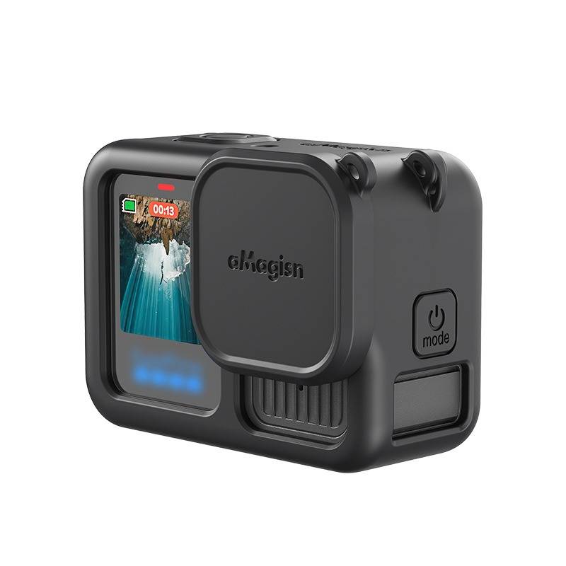 Silikon Schutzhülle für GoPro Hero 13 - Schwarze Schutzhülle für Action-Kamera