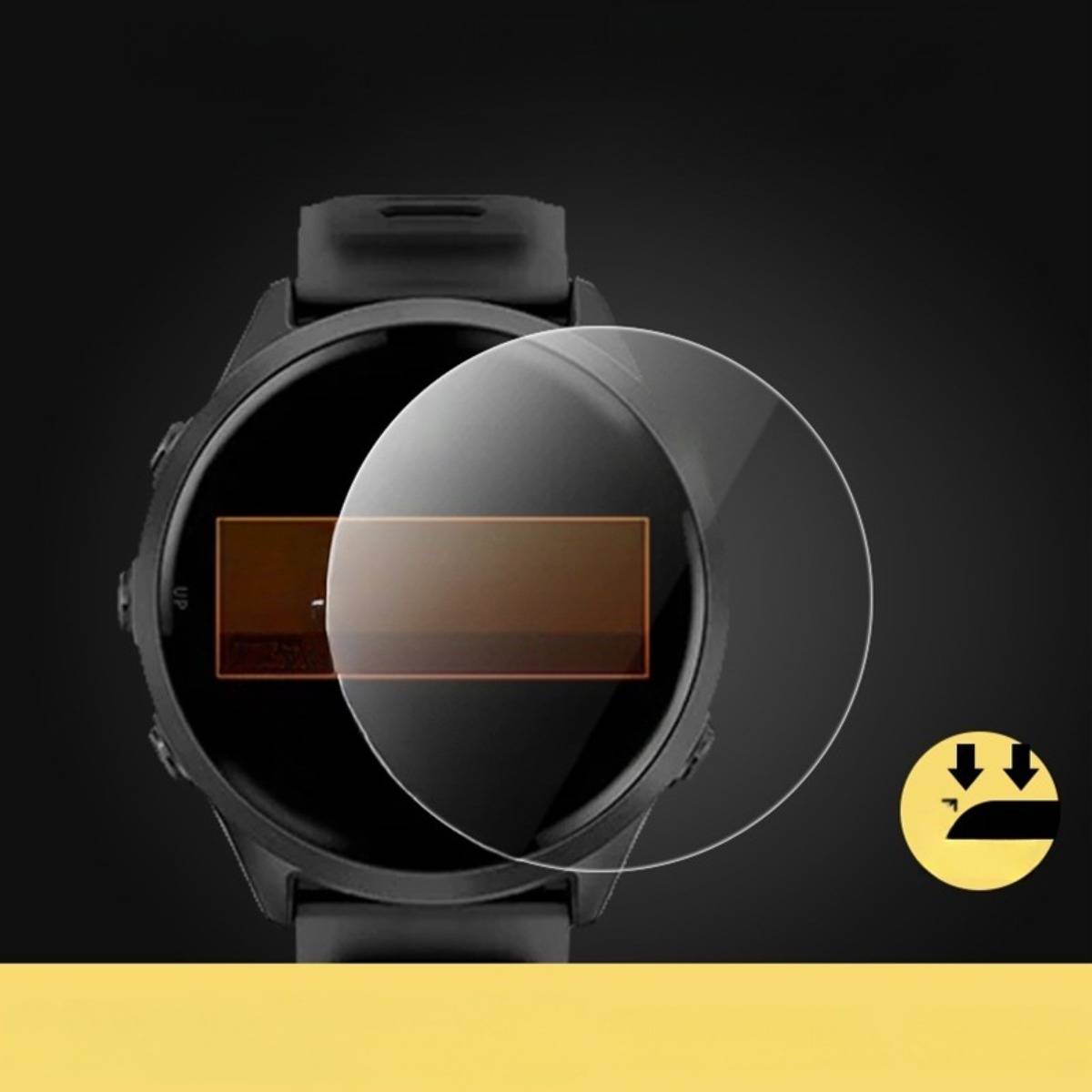 Displayschutzfolie aus Hydrogel, kompatibel mit Garmin Forerunner 970, 2 Stück mit Verpackung