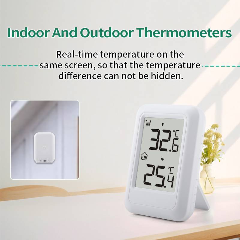 TS-FT0401 Innen- und Außenthermometer mit drahtlosem Sensor