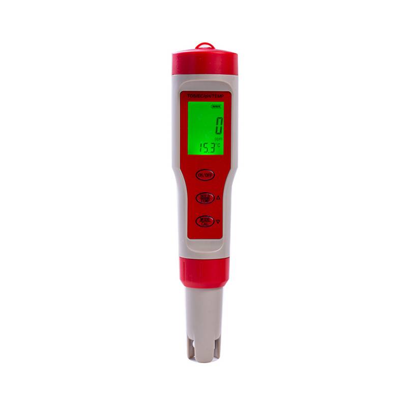 Genaues pH/TDS/EC/TEMP-Messgerät: Ihr Wasserqualitäts-Tester