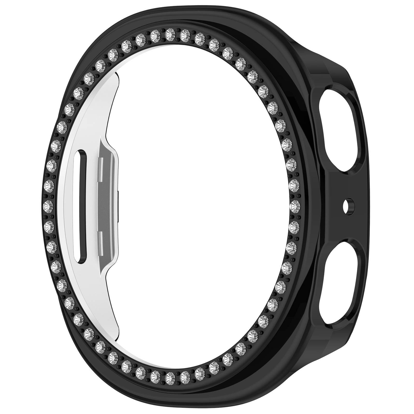 Stilvolles PC-Gehäuse für Samsung Galaxy Watch 8 44mm Black