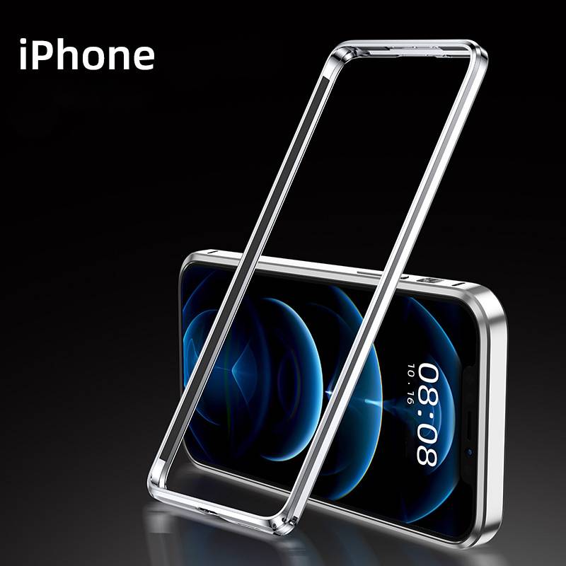Aluminiumlegierungs-Rahmengehäuse für iPhone 14 Pro Silver