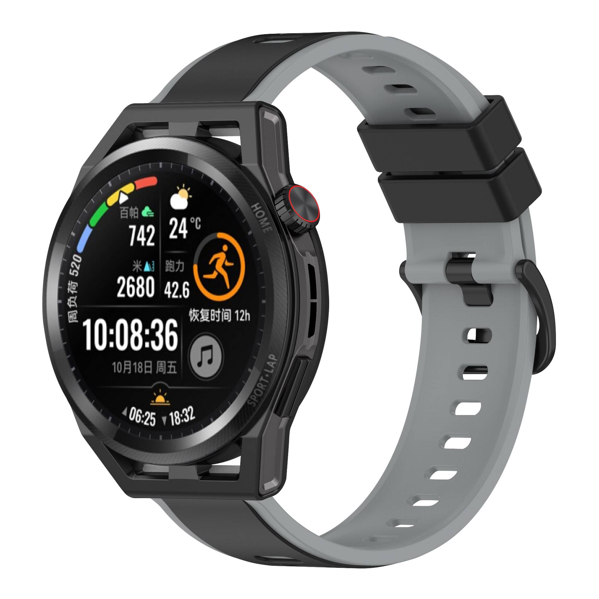 Silikon-Uhrenarmband für Smartwatches 22 mm Modell 2