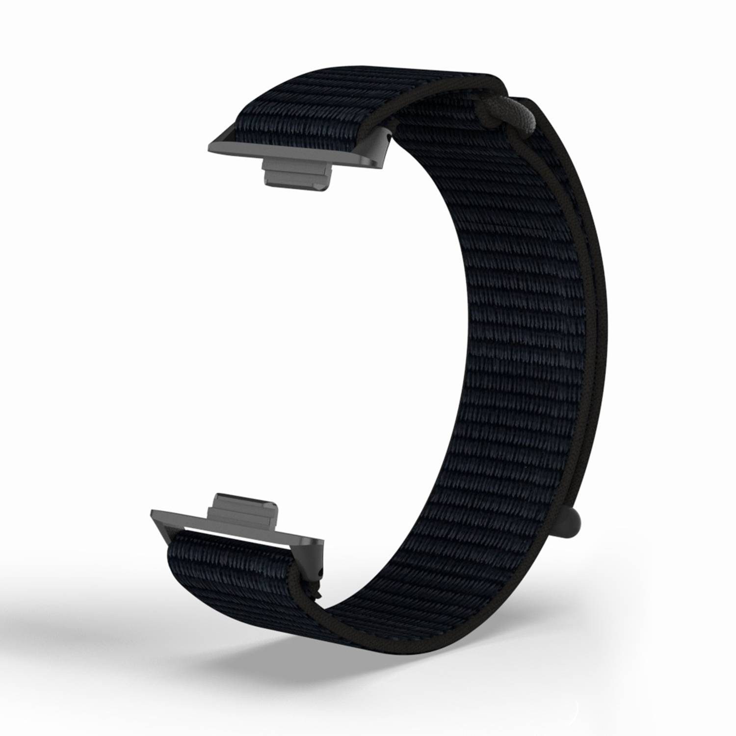20mm Nylon-Uhrenarmband für Huawei Watch Fit 3 Black