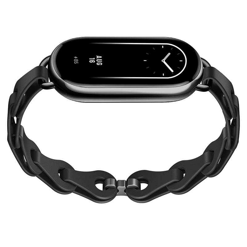 Silikon-Uhrenarmband für Xiaomi Band 8/9 Black