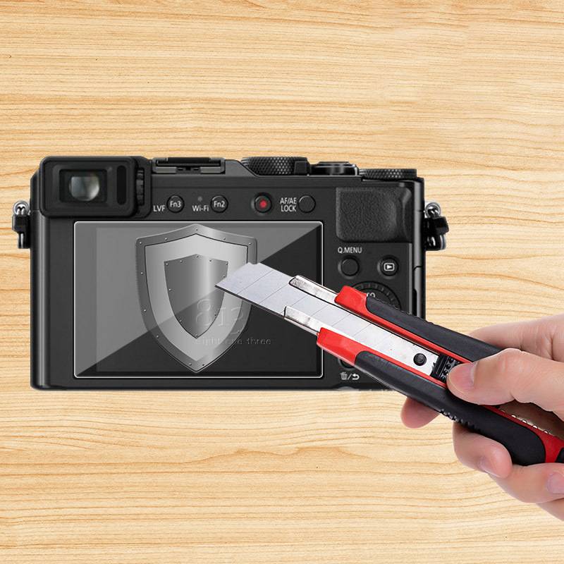 Panasonic LX100 Displayschutz aus gehärtetem Glas