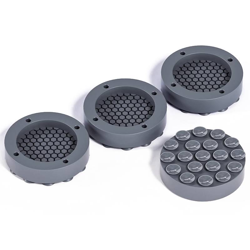 Anti-Vibrations-Waschmaschinenfußpolster - Rutschfest & Stoßdämpfend (4er-Pack) Gray