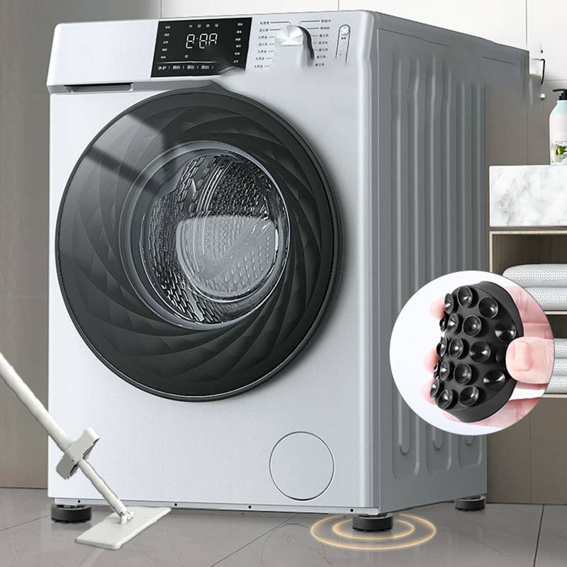 Anti-Vibrations-Waschmaschinenfußpolster - Rutschfest & Stoßdämpfend (4er-Pack) Gray
