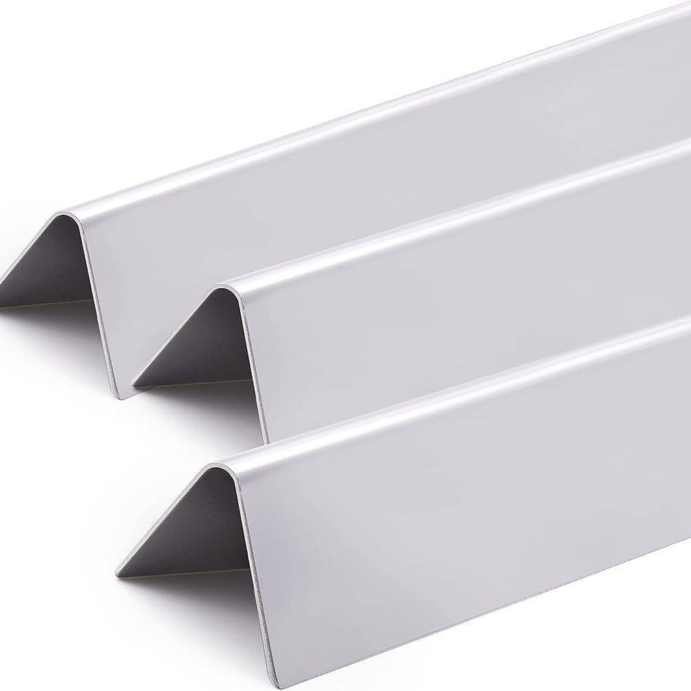 3er-Pack Grill-Heizplatten für die Weber Spirit 200-Serie - Silber