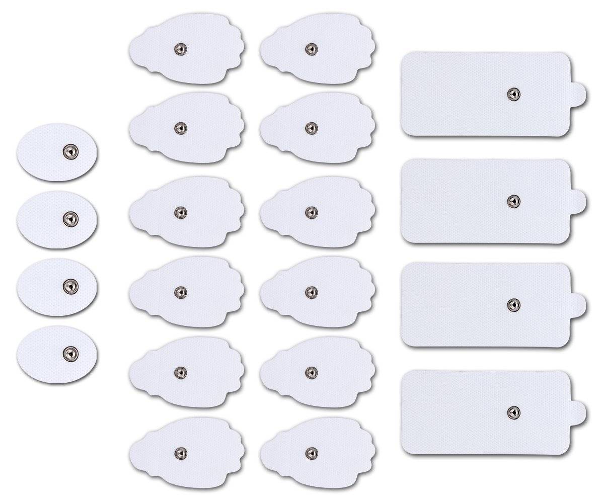 Elektrotherapie-Pads zur Schmerzlinderung White