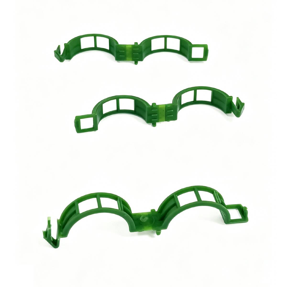 100Stk Pflanzenclips, Pflanzenklammern Tomatenclips Green