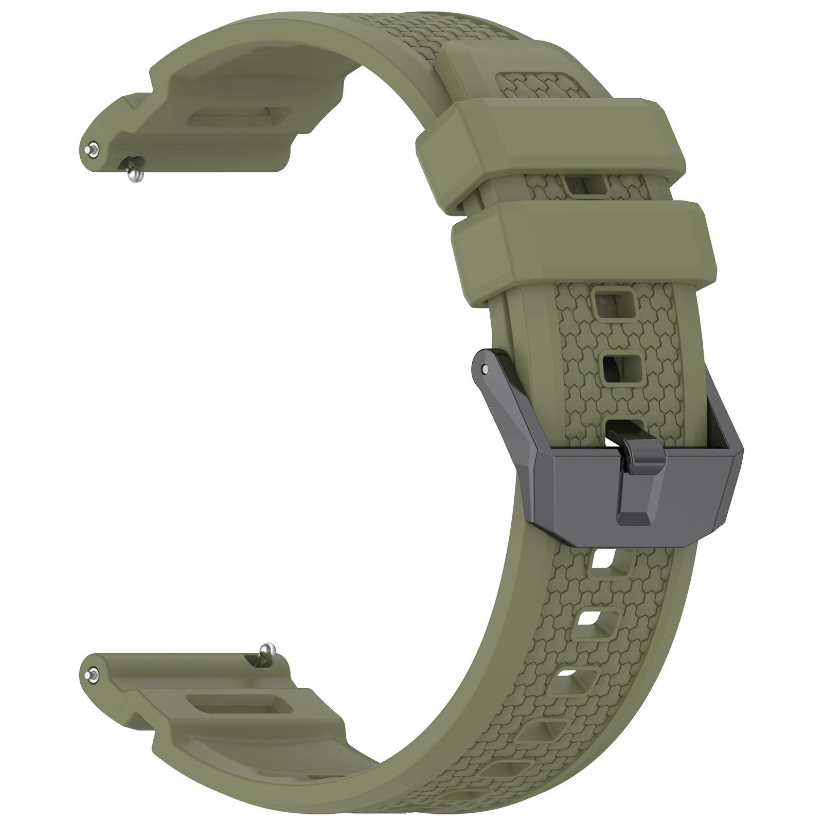 Silikonarmband kompatibel mit Garmin Venu X1 – Sportlich, atmungsaktiv und komfortabel Green