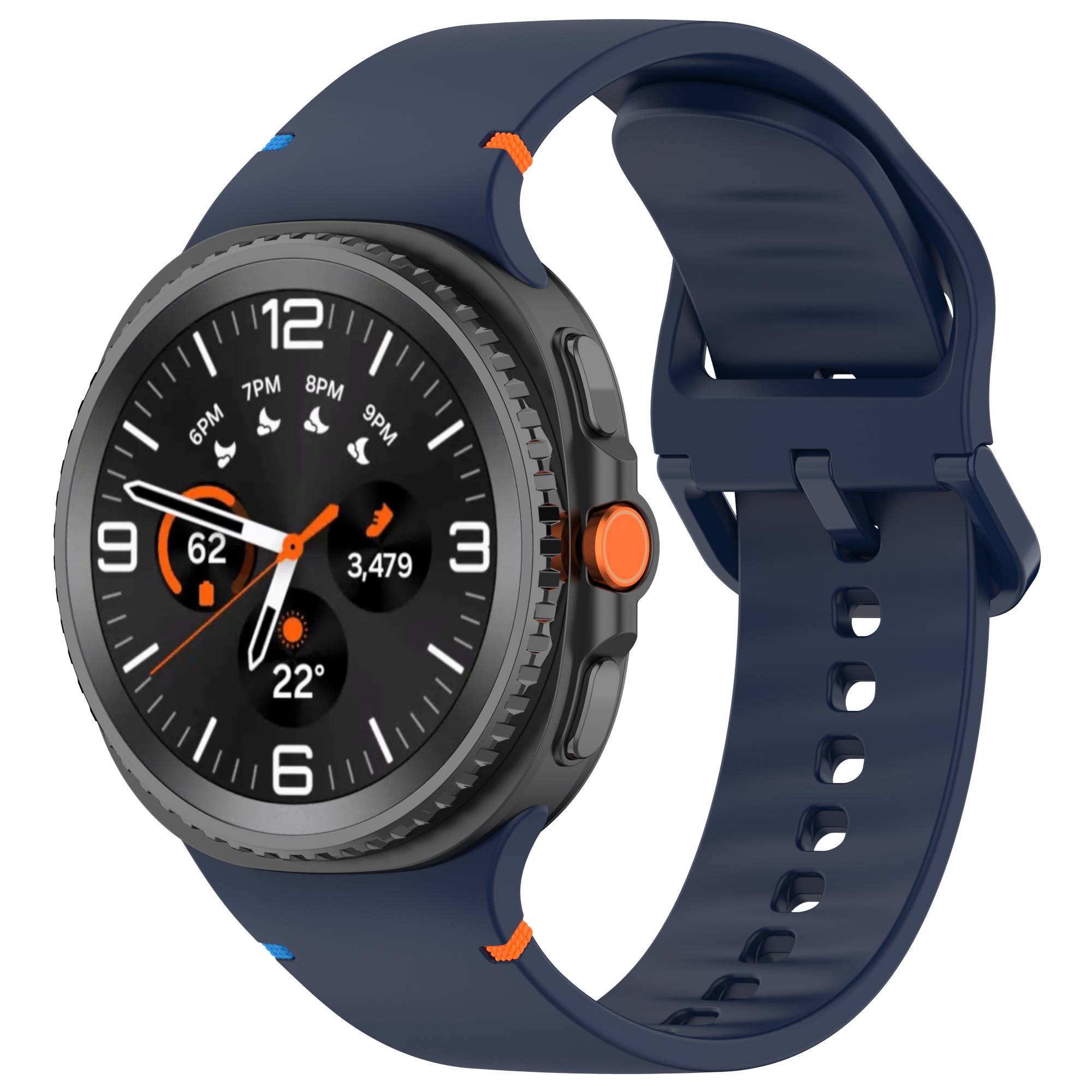 Silikonarmband für Samsung Galaxy Watch 8 Blue