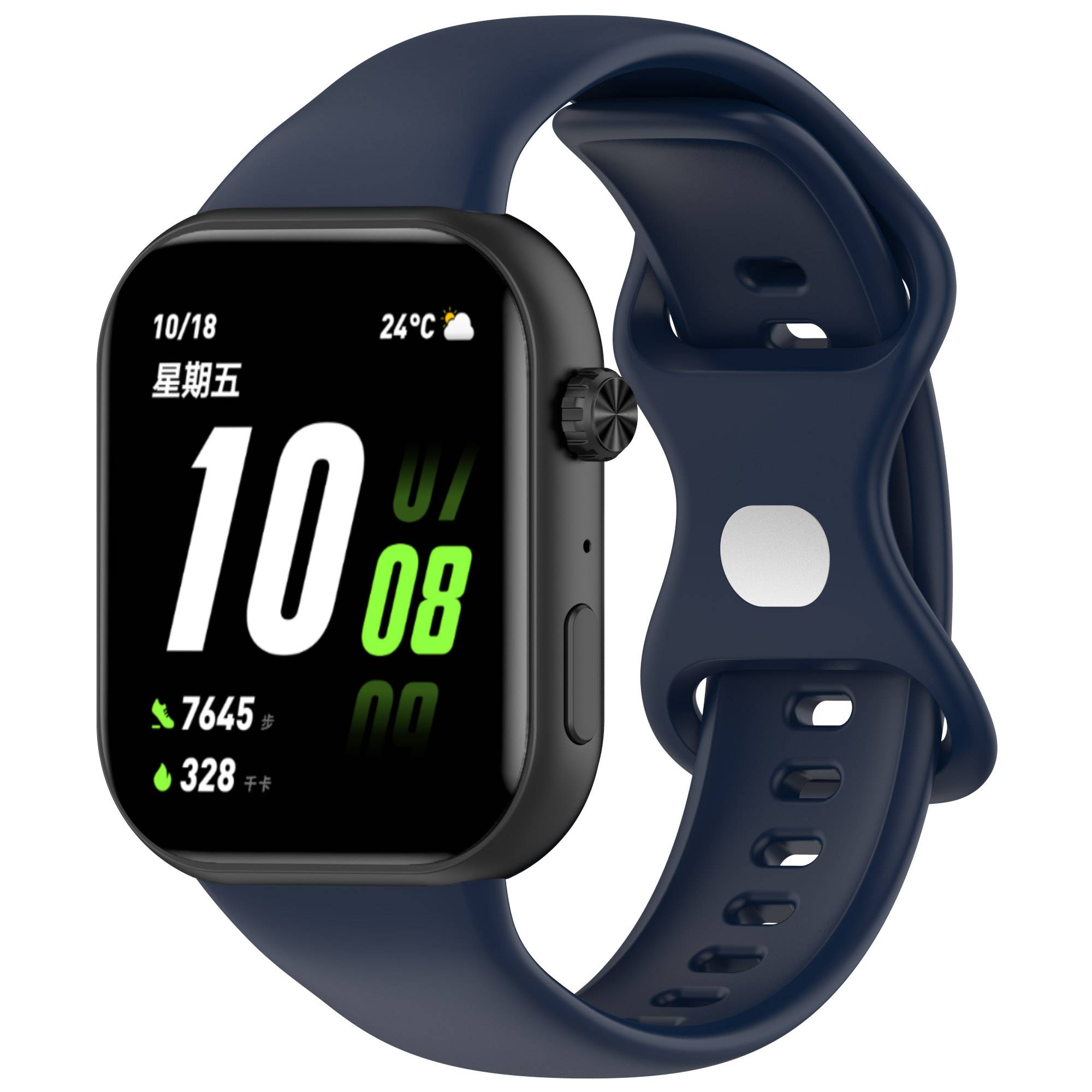 Silikonarmband für Honor Choice ROSSINI 2i Uhr Blue