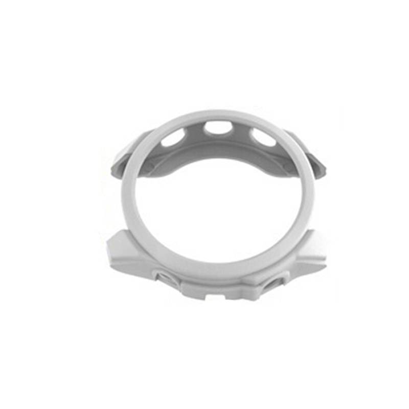 TPU-Hülle in Weißer Lederoptik für Garmin Forerunner 965