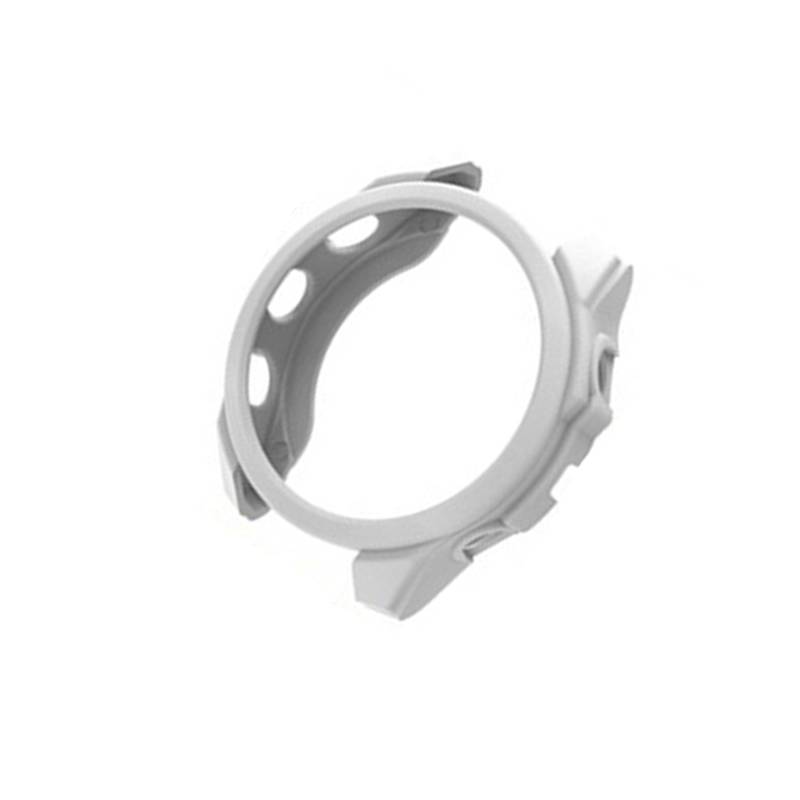 TPU-Hülle in Weißer Lederoptik für Garmin Forerunner 965
