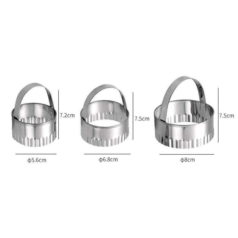 Pflaumenblüten-Ausstechformen-Set (3-teilig) Modell 1