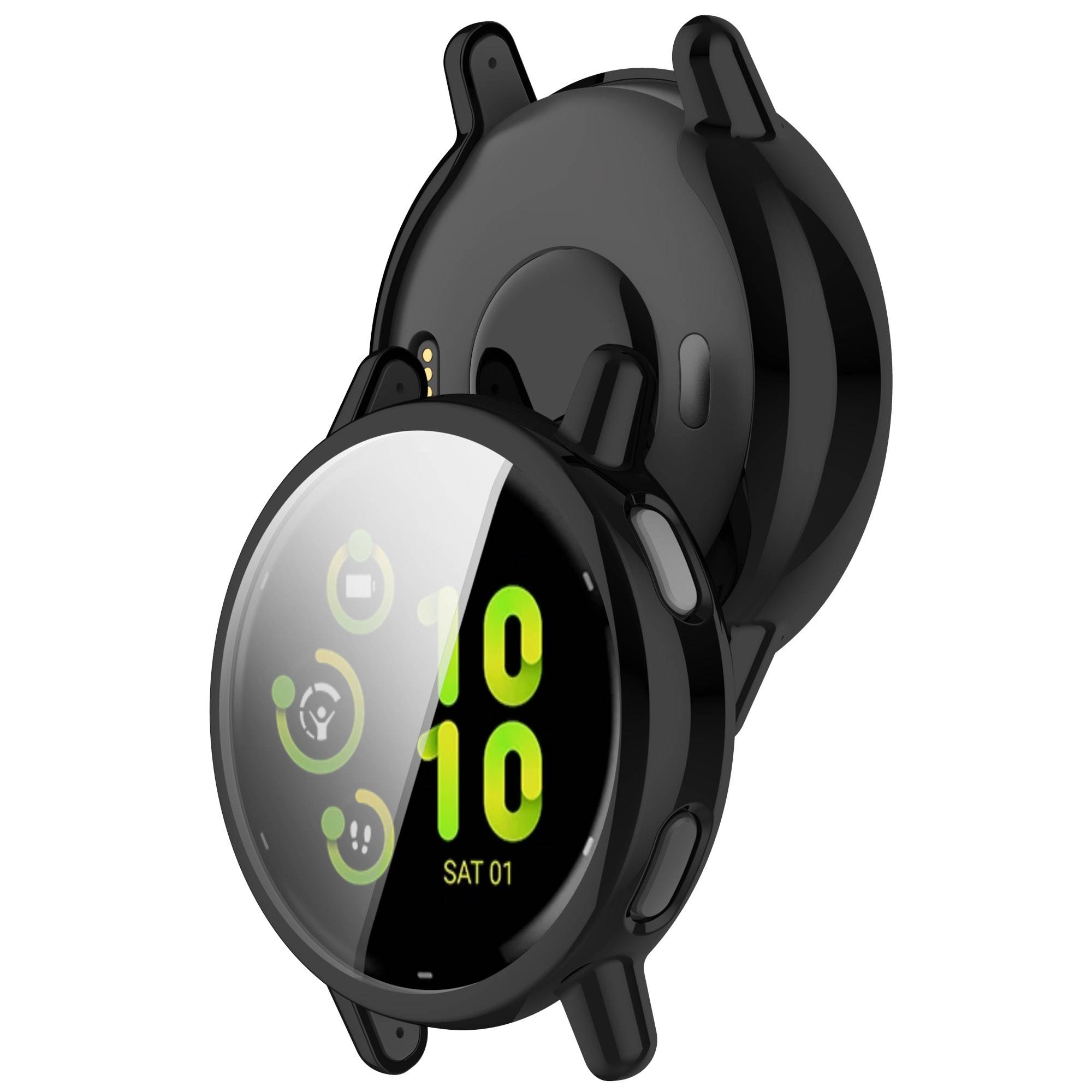 Garmin Vivoactive 5 Hülle, TPU Rundum-Schutzhülle Black