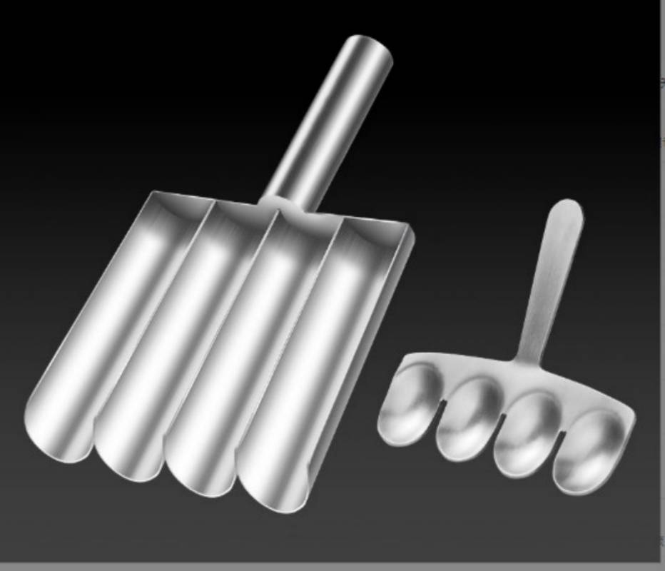 Frikadellen-Maker-Set mit Löffel – Frikadellenform aus Edelstahl für perfekte Frikadellen