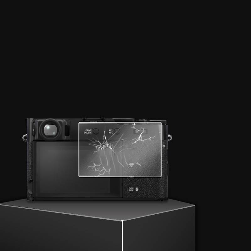 Displayschutz aus gehärtetem Glas für Fujifilm X100 VI