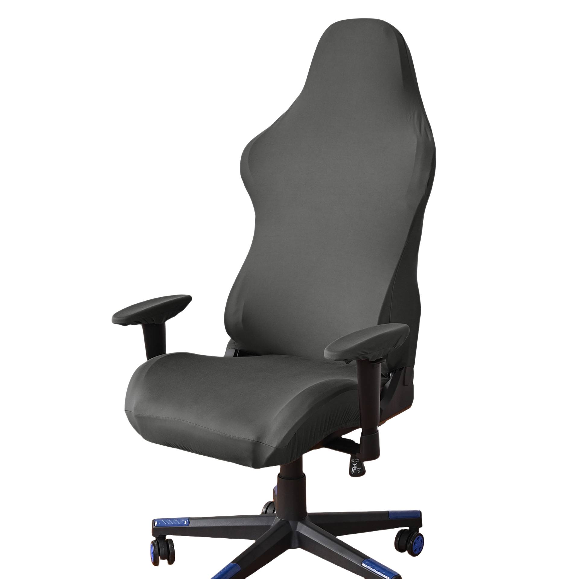 Dehnbarer Schonbezug für Gaming-Stuhl – Universalgröße Black