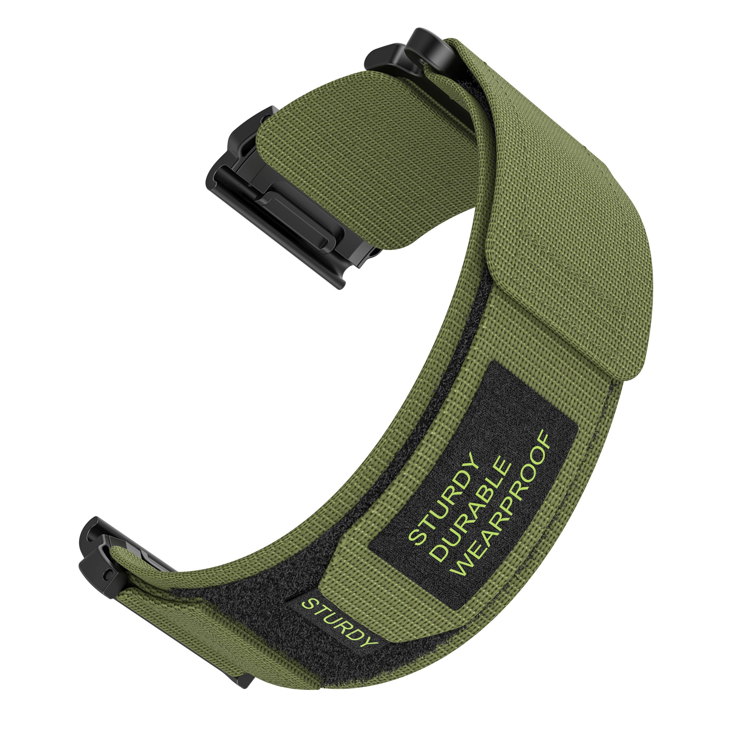 Nylon-Uhrenarmband für Garmin Watch Tree 22 mm