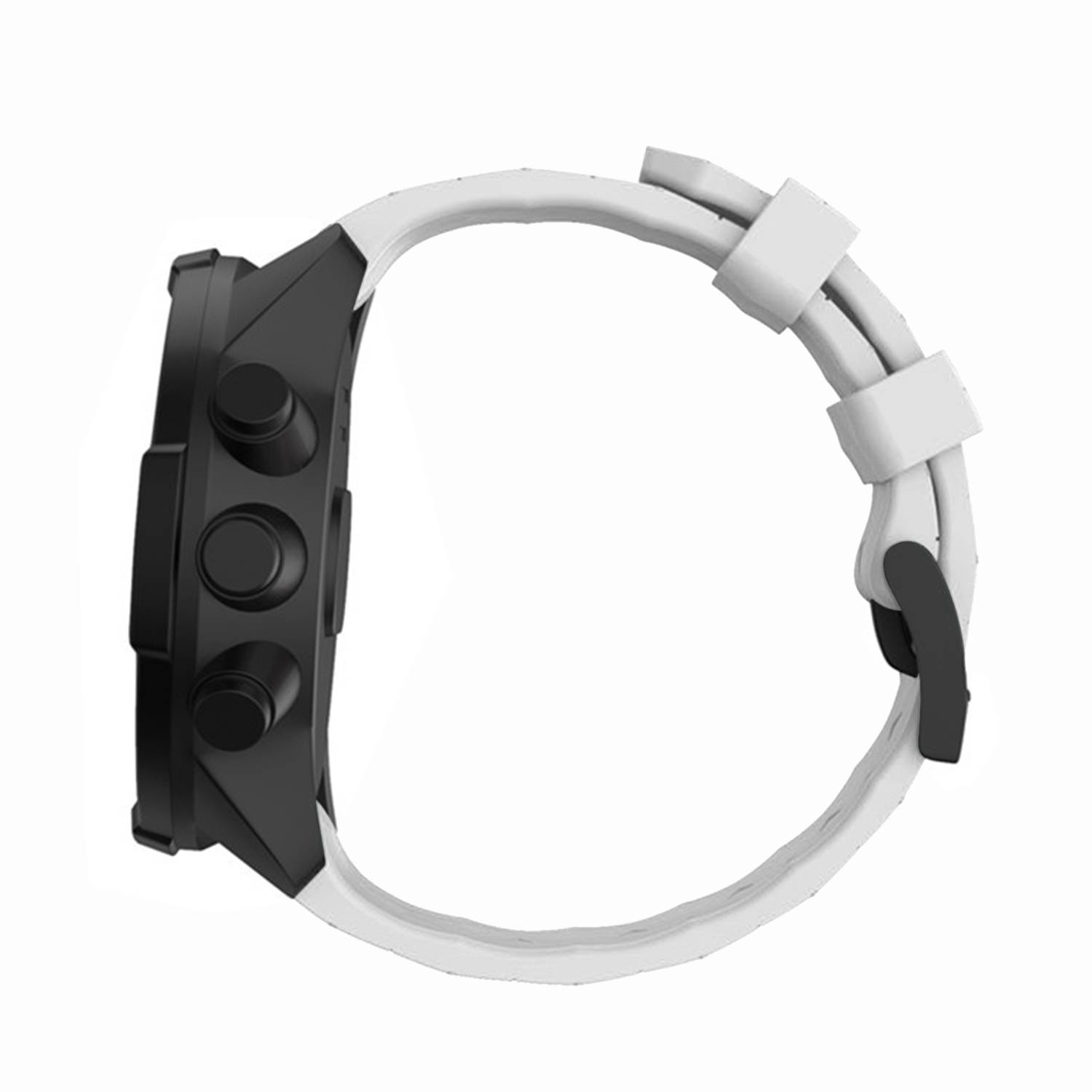 Uhrenarmband für Suunto Spartan Sport Wrist HR/9 Baro/9/D5/7 White