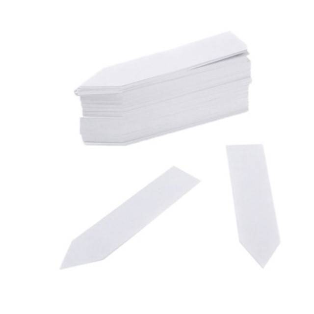 100 Stück Pflanzenschilder White