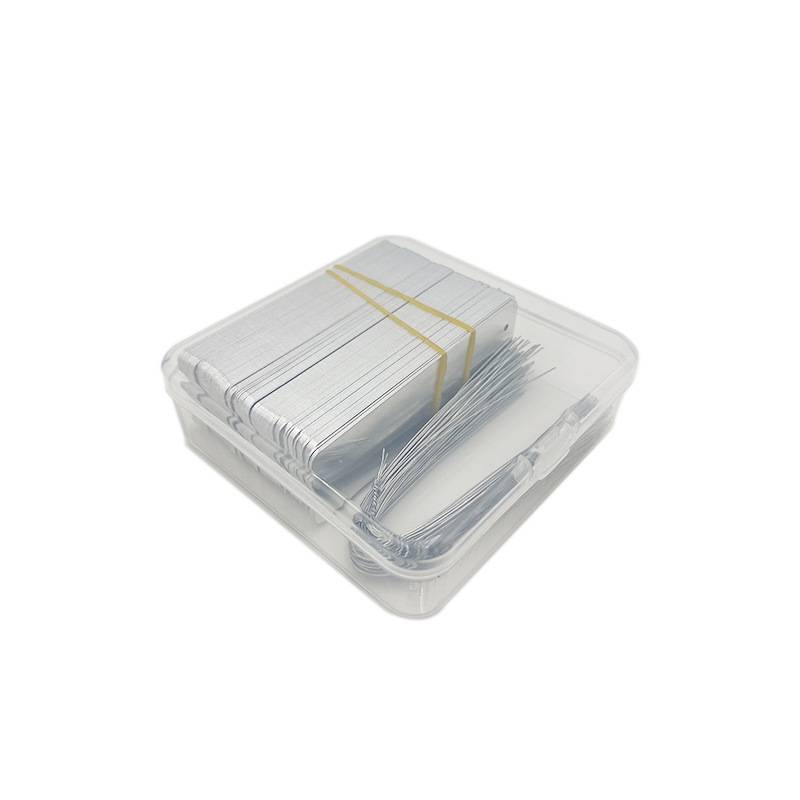 Aluminiumetiketten für Pflanzen - 100er-Pack