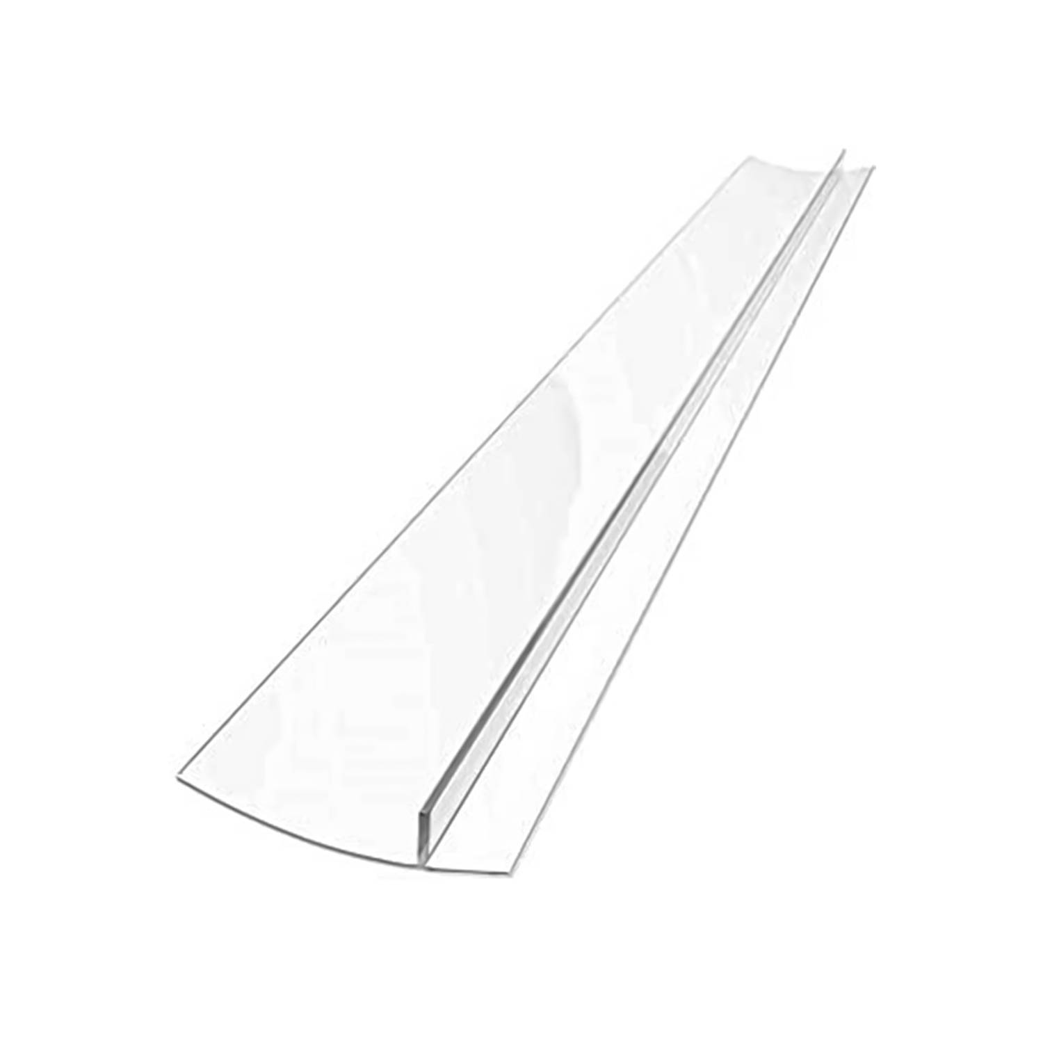 Transparente Herdleiste - Für Sauberkeit zwischen Herd und Küchenarbeitsplatte, 61,5 cm 1-pack