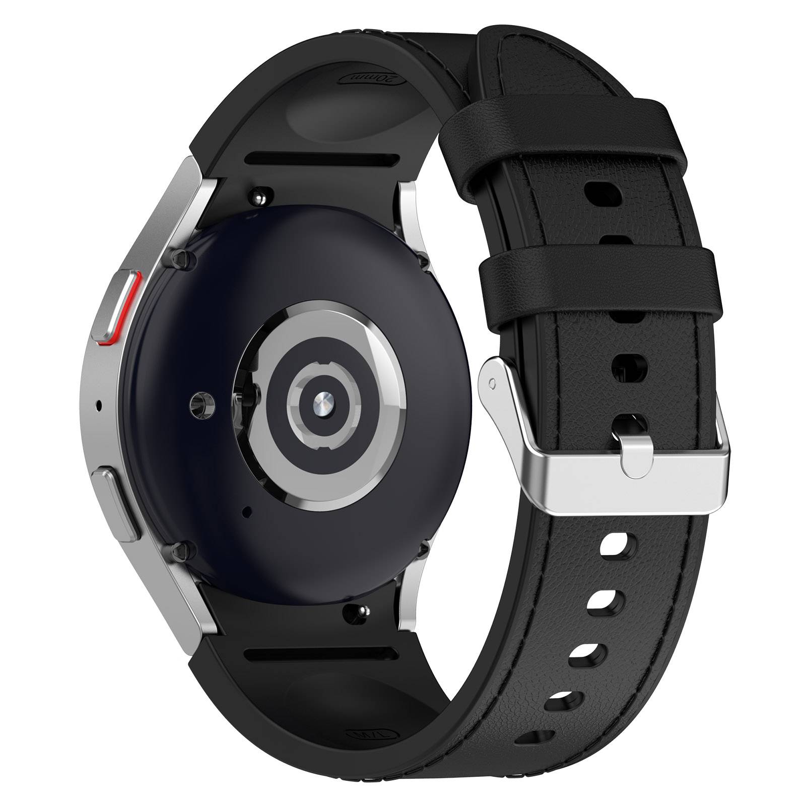 Silikon-Uhrenarmband für Samsung Galaxy Watch Black S