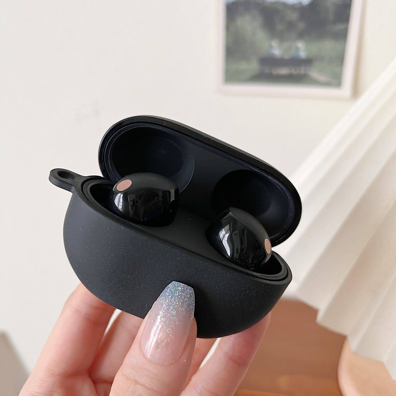 Kratzfeste Hülle für Sony WF-1000XM5 Kopfhörer Black