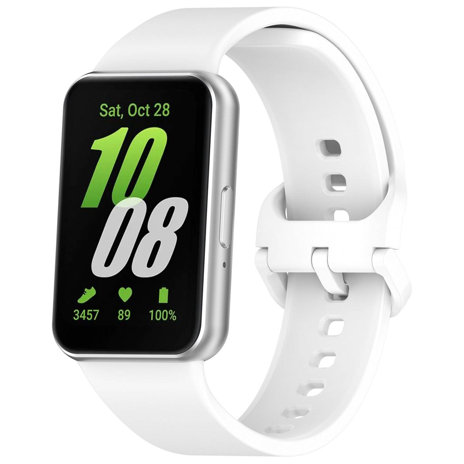 Silikonarmband für Samsung Galaxy Fit 3 – SM-R390 White