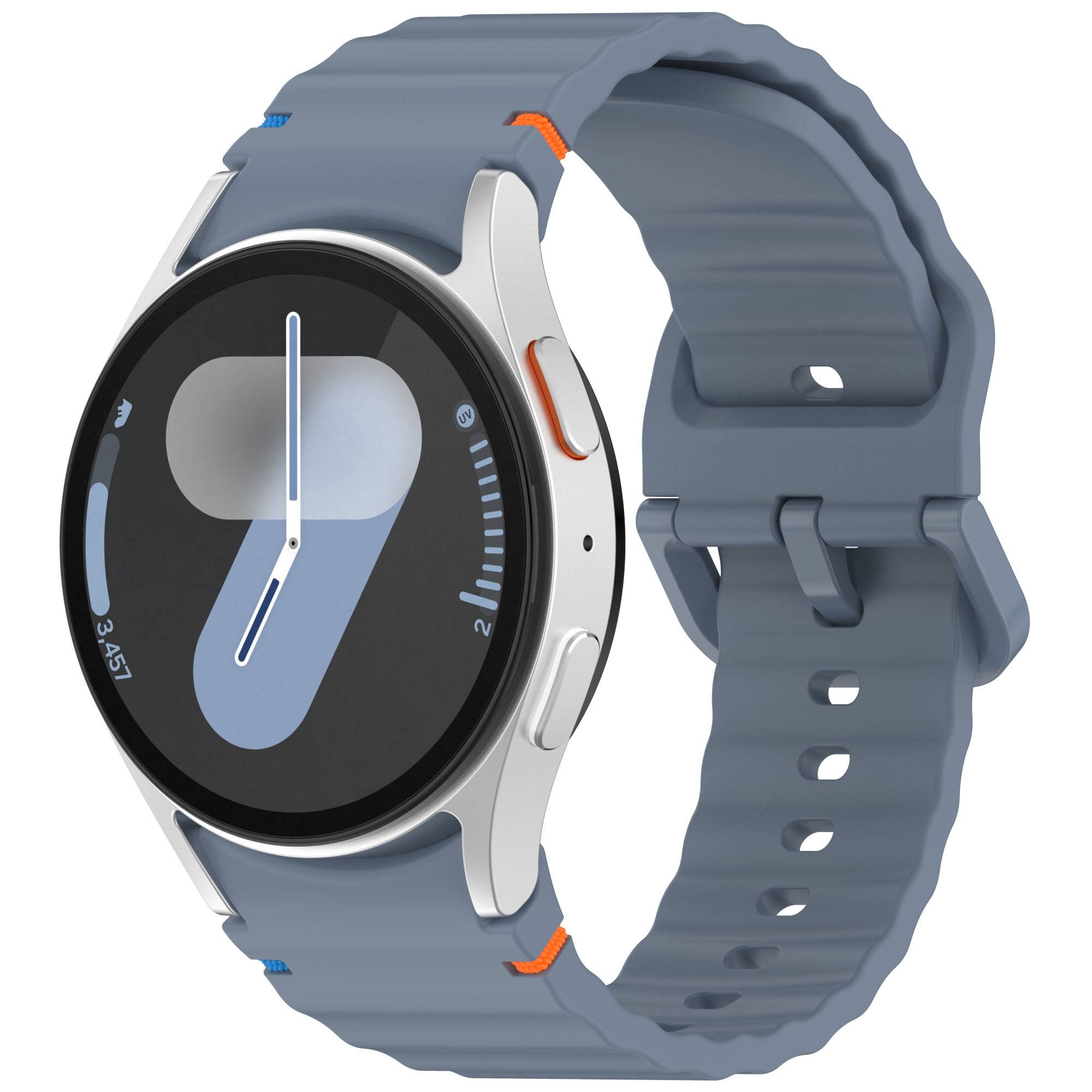 Silikon-Uhrenarmband für Samsung Watch 7 Blue