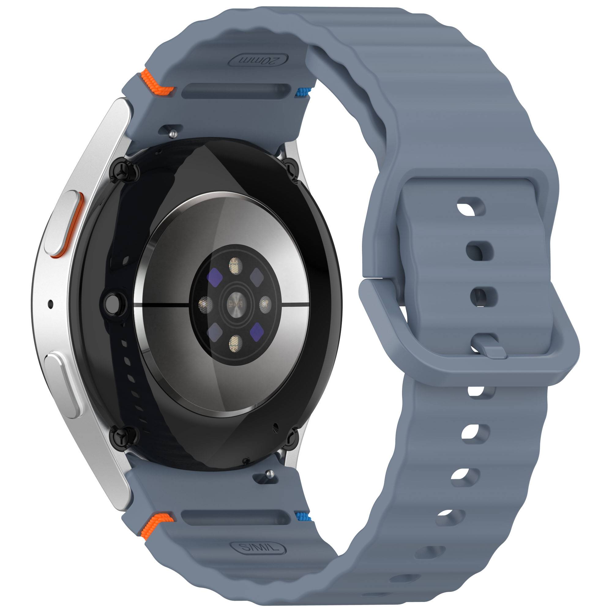 Silikon-Uhrenarmband für Samsung Watch 7 Blue