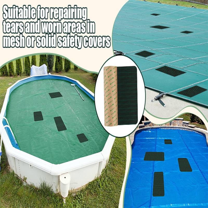 Poolabdeckungsflicken, strapazierfähiger Reparaturflicken für Aufstell- und Einbaupools S